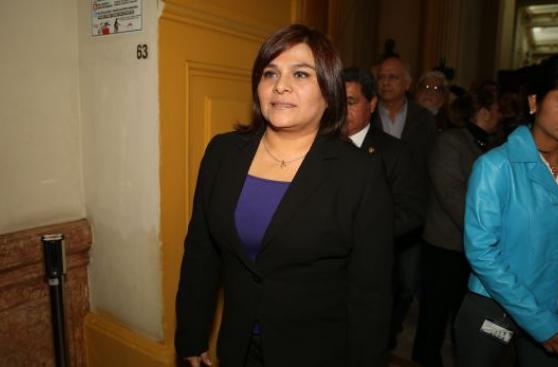 Ex congresista Esther Capuñay renunció a Solidaridad Nacional