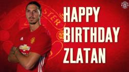 Ibrahimovic cumple años: el United lo saludó con este video
