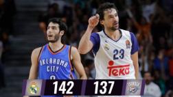 Básquet: Real Madrid logró segunda victoria ante equipo de NBA