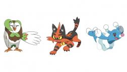 Pokémon: las evoluciones de los pokémones iniciales de Alola