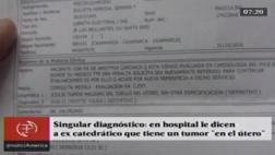 Hombre se atiende en Essalud y le detectan "tumor en el útero"