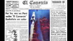 Primera radiofoto a color es publicada por El Comercio