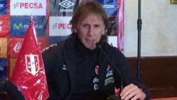Ricardo Gareca: "Contra Argentina vamos a jugar al límite"