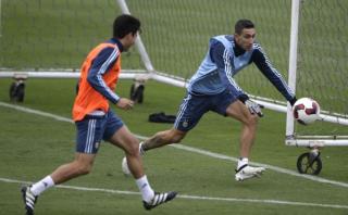 Selección argentina entrenó en el Gallardo con todo su plantel