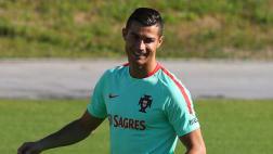 Cristiano Ronaldo: golazo de rabona en práctica de Portugal