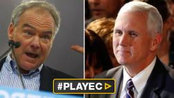 EE.UU.: Inmigración y Rusia marcan debate entre Kaine y Pence