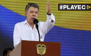 Santos: "La paz de Colombia está cerca y la vamos a alcanzar"