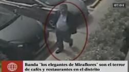 Así opera banda de ladrones “Los elegantes de Miraflores”