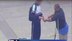Los Olivos: Delincuente con discapacidad robaba a escolares