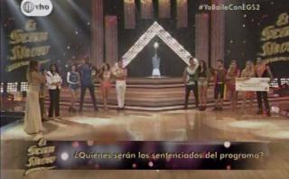 "El gran show": Angie Arizaga y 'Cuto' quedaron en sentencia