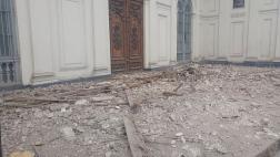Cercado de Lima: colapsan cornisas del Museo de Arte de Lima