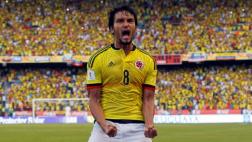 Colombia: Aguilar anotó gol de cabeza contra Uruguay [VIDEO]