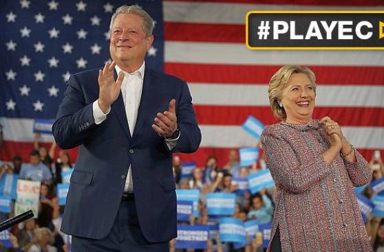 Al Gore apoya a Hillary Clinton: "Cada voto cuenta"