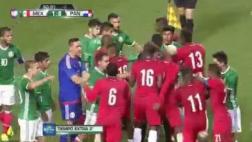 Selección mexicana: duelo amistoso tuvo bronca sobre el final