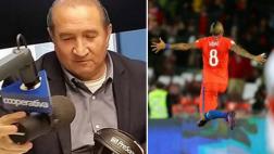 Chileno narró segundo gol de Vidal al borde de las lágrimas