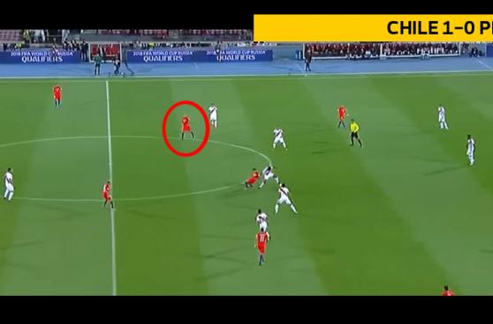 Perú vs. Chile: ¿Quién marcaba a Arturo Vidal? [FOTOS]