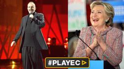 Miguel Bosé ve a Hillary Clinton como presidenta de EE.UU.