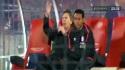 Ricardo Gareca desató su bronca luego del segundo gol de Vidal