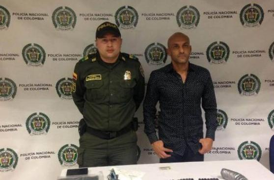 Futbol colombiano: ex futbolista es detenido por cocaína