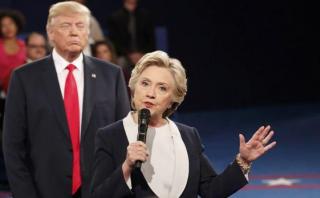 Hillary Clinton: "Trump intentó acecharme durante el debate"