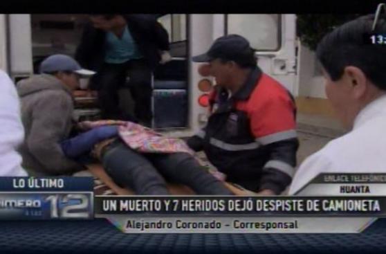 Mujer murió tras despiste de carro conducido por su hijo de 16