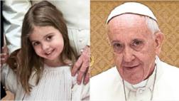 La tierna entrevista de la hija de Macri al papa Francisco