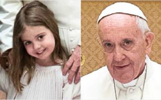La tierna entrevista de la hija de Macri al papa Francisco
