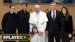 Macri: "El papa Francisco me miró y me dijo fuerza y adelante"