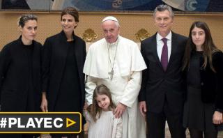 Macri: "El papa Francisco me miró y me dijo fuerza y adelante"