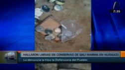 Qali Warma: denuncian presencia de larvas en conservas de pollo