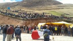 Las Bambas: declaran paro y exigen la presencia de ministros