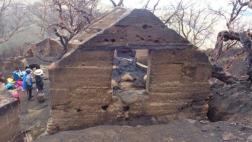 Huancavelica: incendio dejó a 10 familias sin viviendas
