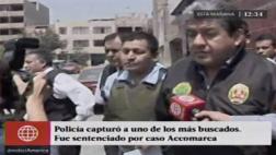 Ate: capturan a ex militar condenado por caso Accomarca