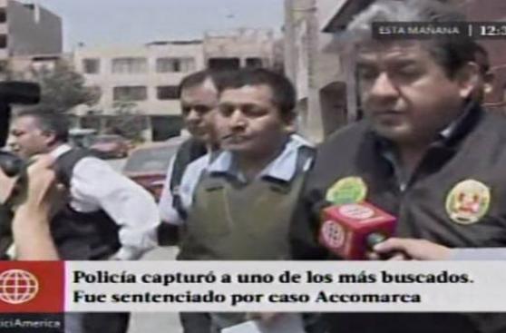 Ate: capturan a ex militar condenado por caso Accomarca