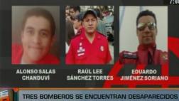 El Agustino: 3 bomberos desaparecidos tras incendio de almacén