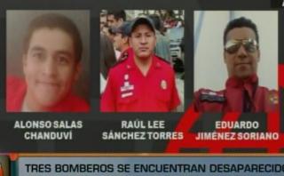 El Agustino: 3 bomberos desaparecidos tras incendio de almacén