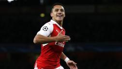 Arsenal: sublime golazo de 'sombrerito' de Alexis Sánchez