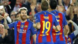 Barcelona goleó 4-0 a Manchester City con 3 goles de Messi