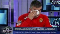 El conmovedor mensaje de comandante tras muerte de bomberos