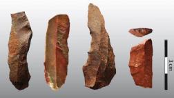 Hace 65.000 años humanos usaban calor para hacer herramientas