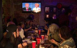 Así vivieron en México el último debate entre Clinton y Trump