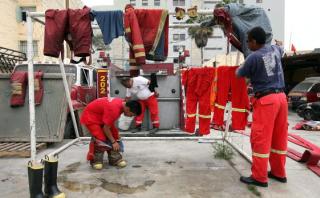 Cada bombero invierte unos S/700 en su propia seguridad