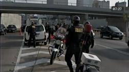 'Marcas' atrapados en Vía Expresa iban a atacar a pareja