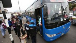 Buses de corredor azul ahora llegan hasta Caja de Agua en SJL