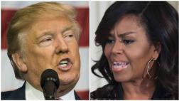 En un discurso, Donald Trump ataca ahora a Michelle Obama