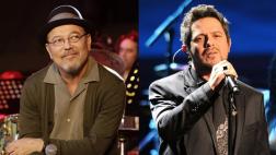 Rubén Blades y Alejandro Sanz juntos en el Estadio Nacional
