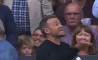 La reacción de Luis Enrique con jugador que lesionó a Iniesta