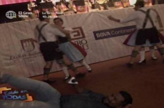 Jaime 'Choca' Mandros y su estrepitosa caída en video