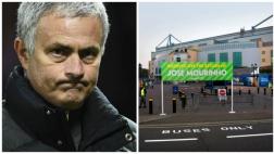 Mourinho: la cómica bienvenida que recibió en Stamford Bridge