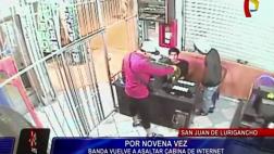 SJL: cabina de internet fue asaltada nueve veces
